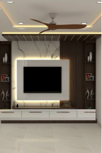 TV Unit Interior Carpenter Works In Hebbal Bangalore